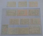 Nigeria 1953 Qe Ii 1 2d To   1 Sg 69 - 80 Sc 80 - 91 Pictorial Set 13 Mnh