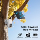 5mp 4g Lte Cellular Security Camera Solar - Sim Card  Wireless Outdoor No Wifi