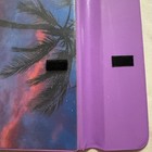 Vintage 80   s Mead Trapper Keeper Palm Trees Beach Nights Binder 1  Round Rings