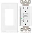 Gfi Outlet 20 Amp Gfci Receptacle Tamper-resistant Tr Wr For Bathroom Kitchen Us
