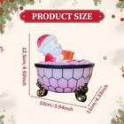 Christmas Santa Bubble Bath Lamp Desktop Ornament For Holiday Bedroom Room