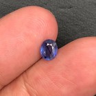 0 75ct Natural Blue Sapphire Oval Cut Ht Madagascar Loose Faceted Gemstone