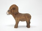 Big Horn Ram Figurine Goat Decor Art Small Statue Gift Carving Miniature Animal