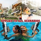      Electric Water Gun     850ml  Auto Reload  48ft Range  Led Lights  Fun For All 