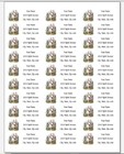 150 Westie Dog Fence Flowers Mailing Return Address Labels Personalized