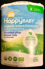 Happy Baby Organic Infant Formula Stage 2  6-12 Months Bb 12 21 2025  dented 