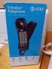 At t 210 Basic Trimline Corded Phone  No Ac Power Required Wall-mountable  134u