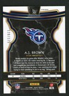 2019 Panini Select Aj Brown  30 Concourse Rookie Blue Prizm   175 Patriots Nfl