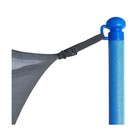 Upper Bounce Trampoline Safety Enclosure Set Including Trampoline Net  8 Tram   