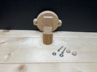 Wooden Sauna Wall Hook   Sauna Whisk Holder     Handmade Solid Wood Hook