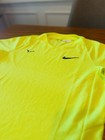 Nwot Nike Court Dri Fit Rafa Nadal Pe Custom Tennis Shirt Volt Men s Custom M
