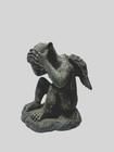 Vintage Winged Gargoyle 4 5    Statue Figure Figurine Resin Gothic