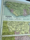 1930  Map Of Rhodesia Zimbabwe  Guinea Pa  88 89  Railway Nautical Vintage V