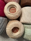 Lot Of Crochet Thread- 20 Skeins New   Partials Mix Of Colors