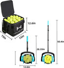 Tennis Ball Pickleball Collector Roller  Quick Rolling Picker For Tennis Balls