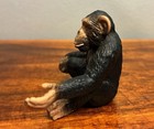 Schleich 2001 Sitting Female Chimpanzee Figure Chimp Monkey Retired Toy 14191