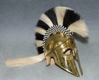 Ancient Greek Corinthian Helmet Spartan Warrior Medieval Armor Helmet