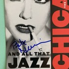 Bebe Neuwirth Signed 2 Sided Small Flyer Chicago The Musical Broadway Color 3   x5