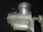 Vintage Universal No  72 Cast Iron Meat Grinder Clamp-on Hand Crank