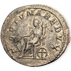 243-4 Ad Gordian Iii Antoninianus Fortuna Redux Roman Empire Ancient Silver 17f