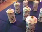 Lenox  Spice Carousel Lot Of 14 Jars With Lids Trimmed In 24k Gold - 1993 Nos