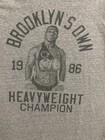 Roots Of Fight Iron Mike Tyson T-shirt Brooklyns Own Heavyweight Champion 1986 S