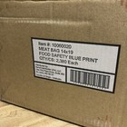 Box Of 4 Rolls Food Safety Plastic Meat Bags 14 X 19    7952-7277  2380 Bags  New