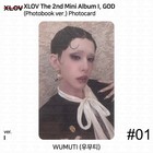 Xlov The 2nd Mini Album I  God Photobook Ver  Photocard
