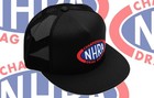 Nhra Drag Racing Black Trucker Hat Cap Adult Size One Size Fits All