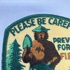 Vintage  Smokey The Bear Please Be Careful  Prevent Forest Fires Patch