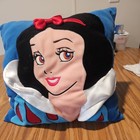 Vintage Disney Snow White Plush Throw Pillow     No Tag     Princess Decor Pastel