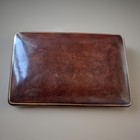 Vintage Italian Leather Hand Playing Card Box 1968 Modiano Playing Cards Sealed