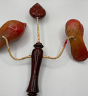 Vintage Hand Carved Bird Instrument Musical Folk Art Collectible Durable