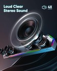 New Lenrue G11 Computer Speakers Usb Powered Pc Desktop Sound System With Lights
