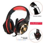 Pro Gaming Headset W  Mic Xbox One Wireless Ps4 Headphones Microphone Beat Red