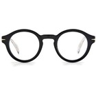 David Beckham Men s Eyeglasses Black Round Full Rim Frame Db-7051 bb 0807