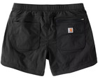 New Carhartt Force Relaxed Fit Ripstop 5 Pocket Work Shorts Black Womens L 12-14