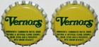 Soda Pop Bottle Caps Lot Of 12 Vernors Plastic Lined Unused And New Old Stock