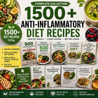 1500  Anti Inflammatory Diet Recipes Cookbook Meal Plan Healthy Eating