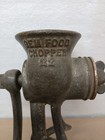 Antique Gem Food Chopper No 22 Cast Iron Clamp On Meat Grinder Pat Apr 25 1898