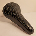 Kashimax Ksm Diamond Quilted Vintage Bmx Bike Seat  Japan 7382 - Old School 80 s