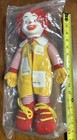 Vintage Ronald Mcdonald Plush Doll 1984 15  Yarn Hair Plastic Face New In Bag