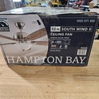 Southwind Ii 52 In  Indoor Led Brushed Nickel Ceiling Fan With Light Kit