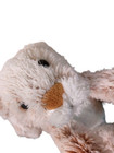 Melissa   Doug Burrow Bunny Rabbit Plush Beige Stuffed Animal Toy 9  Sitting