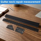 4pcs Luthier Tools Set Guitar Neck Notched Straight  String Action  Ruler7360