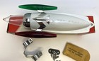 Nos Vintage Delta Jet-rocket Bicycle Headlight Fender Or Handlebar Mount A-2550