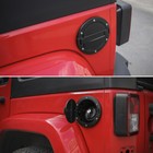 Fuel Filler Door Cover Gas Tank Cap For Jeep Wrangler Jk Unlimited 2007-2018 Sah