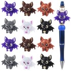 3d Silicone Beads For Keychain Making  12pcs Bat