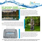 Solar Powered Pond Waterfall Pump Complete Kits Three Models 25-100w Free Ship