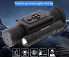 Nv002 Monocular Night Vision Rifle Scope 4x Magnification With Crosshair Reticle